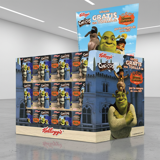 Exhibidor Shrek