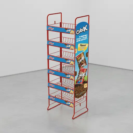 Estructura de exhibidor CuboX