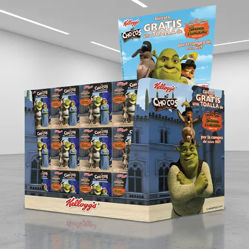 Exhibidor de edición especial Shrek